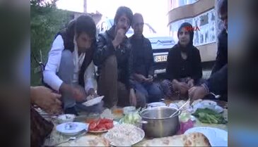 Yüksekova'da iftar
