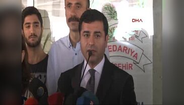 HDP Lideri Demirtaş Diyarbakır'da açıklamalarda bulundu - 2
