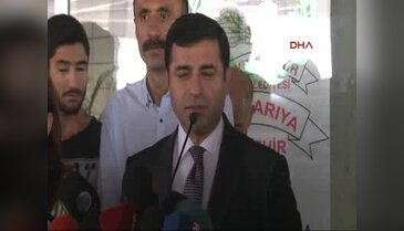 HDP Lideri Demirtaş Diyarbakır'da açıklamalarda bulundu - 3