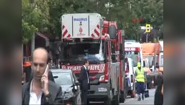 İstanbul'da bomba yüklü aracın patlatıldığı otelin içinden görüntüler