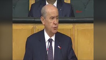 Bahçeli: Allah'ın belası terörizm yine devrede saldırıdadır - 2