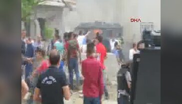 Mardin'in Midyat ilçesinde Emniyet Müdürlüğü önünde patlama - 5