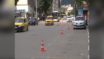 Bursa Valiliği önünde güvenlik artırıldı