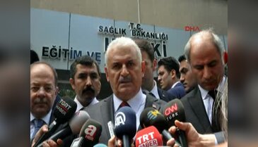 Başbakan Yıldırım polislere telsizden seslendi