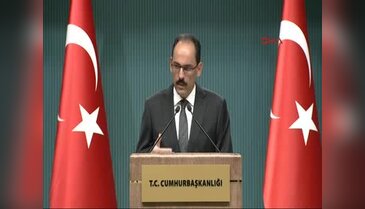 İbrahim Kalın ABD terör ile mücadelede Türkiye'nin yanındaysa örgütün şu veya bu kolu ile ilişki kurmasın - 4