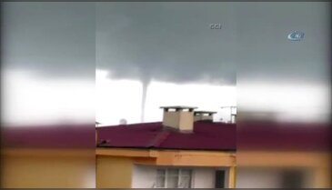 7 dakika boyunca sürdü: Korku saçtı
