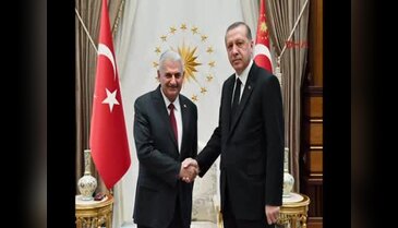 Cumhurbaşkanı Erdoğan, Başbakan Yıldırım'ı kabul etti