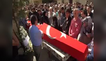 Terör kurbanı çift son yolculuğuna uğurlanıyor