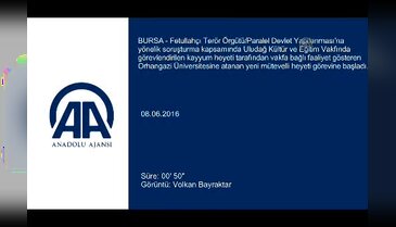 Orhangazi Üniversitesine yeni mütevelli heyeti atandı