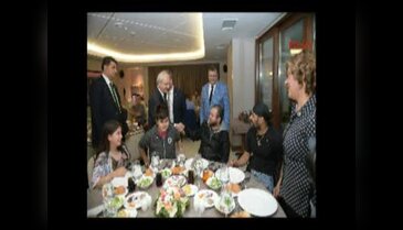 Kılıçdaroğlu, gazilerle iftarda biraraya geldi