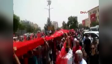 Midyat şehit polisler için tören düzenlendi - 2