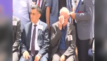 Midyat'ta Şehit polisler ve siviller için uğurlama töreni -1