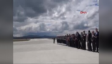 Şehit polis Şerife Özden Kalmış'ın cenazesi memleketine getirildi