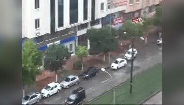 Gaziantep'te sağanak yağmur etkili oldu