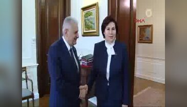Başbakan Yıldırım Yargıtay Başkanı Cirit ile Danıştay Başkanı Güngör'ü kabul etti
