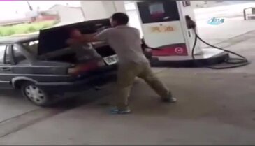 Öldüresiye dövdüğü eşini bagaja kilitledi