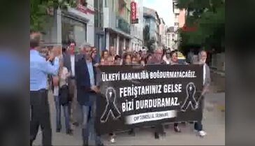 Tunceli'de Kılıçdaroğlu için destek eylemi