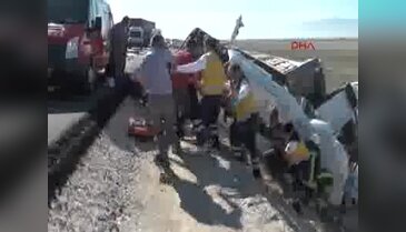 Konya Ereğli'de tır ile minübüs çarpıştı 6 ölü - 2