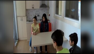 Bursa'da öğrenciler 7 şiddetinde depremi yaşadılar
