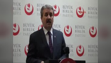 Destici: "Bu olayların sebebi çözüm sürecidir"