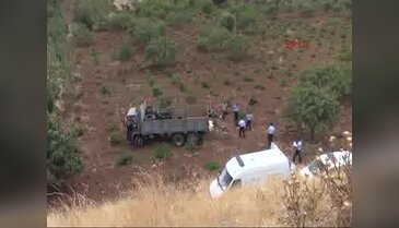 Kilis'te devriler kamyonun sürücüsü oldu