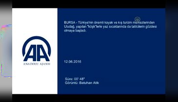 Bursa Uludağ yaz turizminin de gözdesi olmaya başladı