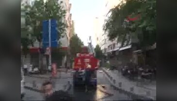 Cihangir'de bir apartmanda patlama - 1