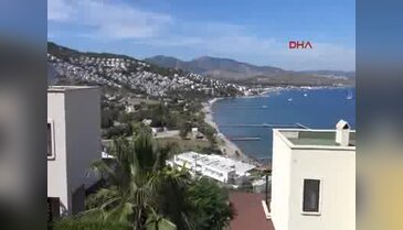Bodrum Otokent plajları boş kaldı