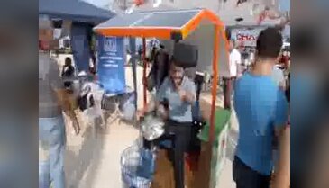 Soli Güneş Festivali'nde, güneş enerjisiyle çalışan araçlar tanıtıldı