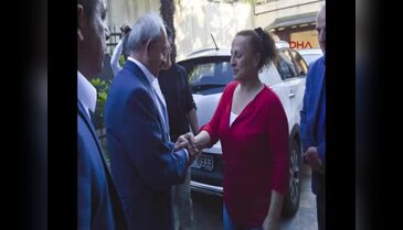 Kılıçdaroğlu Yaşar Nuri Öztürk'ü evinde ziyaret etti