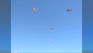 Yamaç Paraşütü Hedef Ligi Şampiyonası Alanya etabı sona erdi