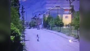 Tunceli Ovacık'ta patlama anı güvenlik kamerasında