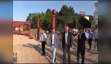 Çöp döküm alanıydı çikolata parkı olacak