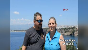 Turistler Antalya'yı tanıttı