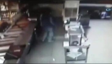 2 dakikada hırsızlık kamerada