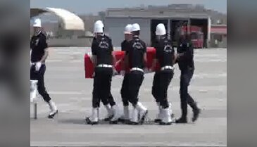 Kalp krizinden ölen başkomiser Van'dan törenle uğurlandı