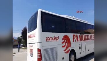 Otobüste şüpheli yolcu paniği
