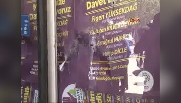 İzmir'de HDP Asarlık binasına ateş eden polis teslim oldu