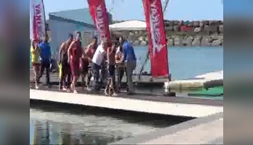 Cankurtaran 2.5 metre derinlikte boğulma tehlikesi geçirdi