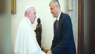 Kosova Cumhurbaşkanı Taçi: Papa'dan ülkesini tanımasını istedi