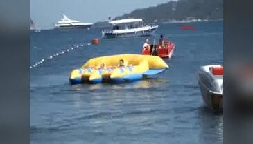 Marmaris'te tatilciye su sporlarında bayram indirimi