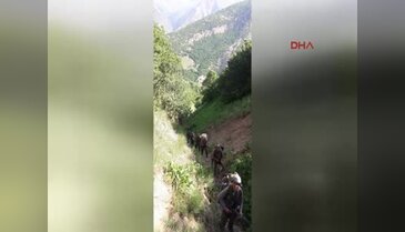 Bingöl Araklı kırsalında PKK'ya ait 15 ayrı sığınak tespit edildi