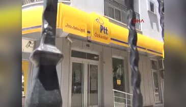 PTT soyguncusu 17 dakikada yakalandı