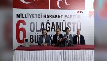MHP Çağrı Heyeti basın toplantısı düzenledi - 1