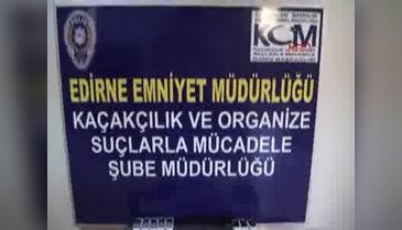 Edirne'de kaçak cep telefonu ele geçirildi
