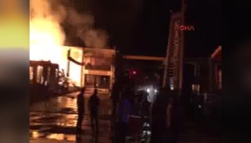 Muğla'da mobilya atölyesinde korkutan yangın - 2