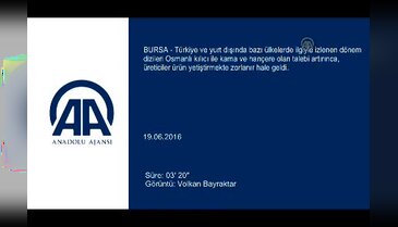 Bursa'da kılıç üreticileri "dönem" dizilerinden memnun