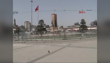 Taksim Meydanı'nda geniş güvenlik önlemi