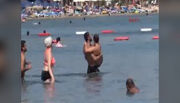 Bodrum'da çöl sıcakları etkili - 1