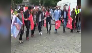 CHP'liler Köln'den Kılıçdaroğlu'na destek verdiler